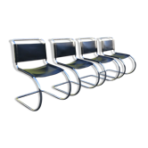MR 10 tubular chairs by Ludwig Mies Van Der Rohe for Thonet