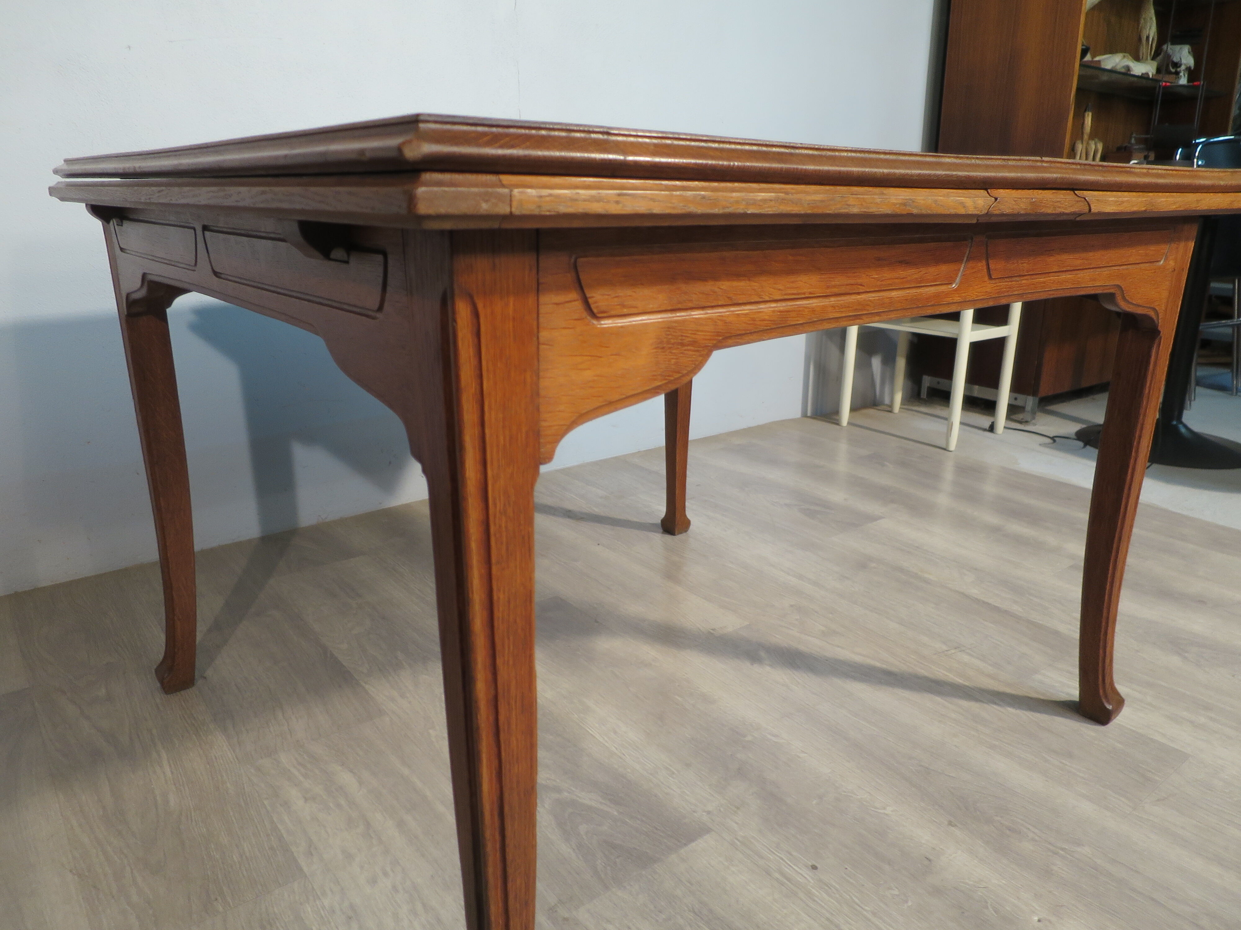 Oak art nouveau table