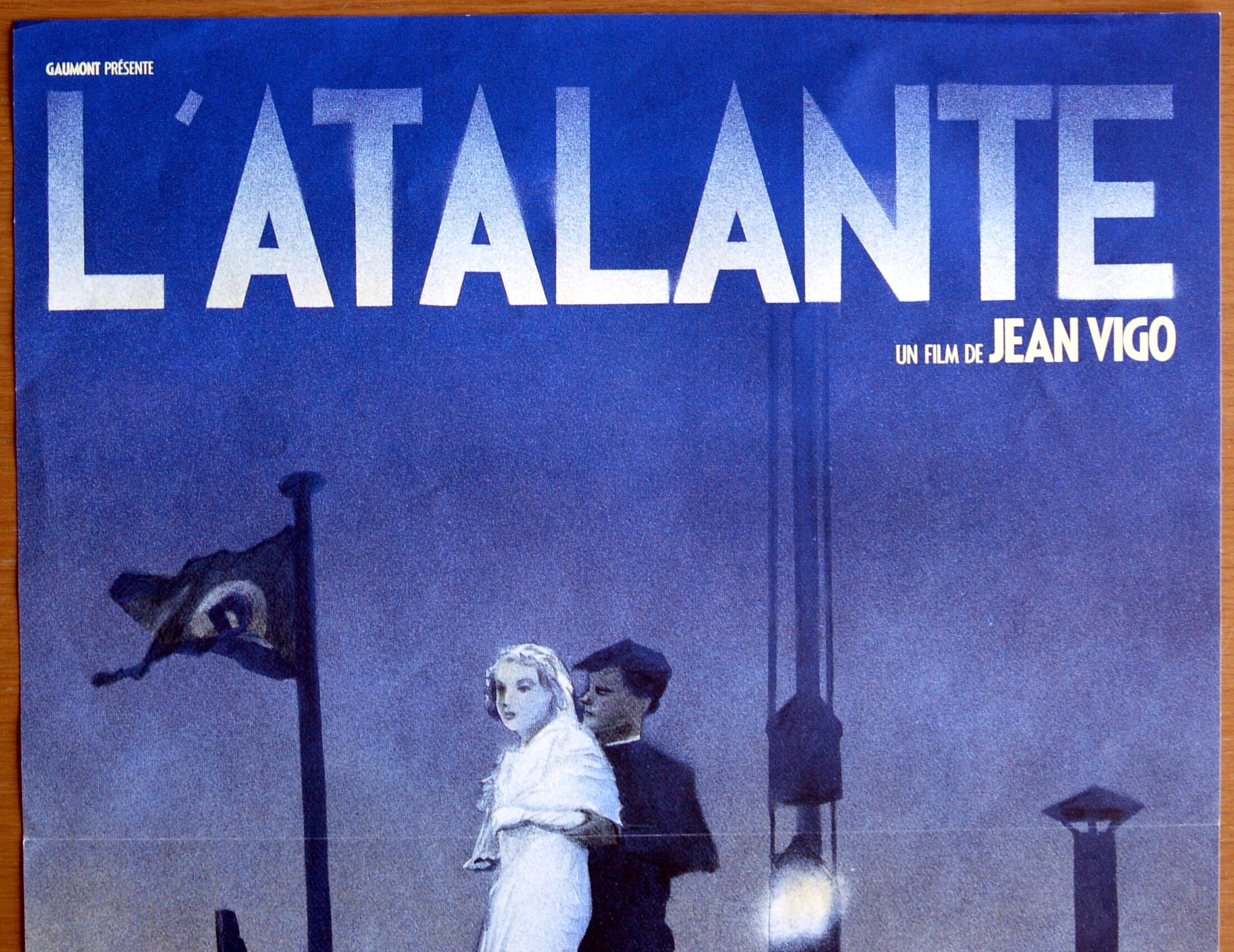 Original cinema poster "The Atalante" Michel Simon