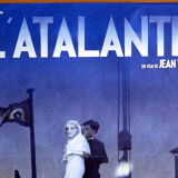 Original cinema poster "The Atalante" Michel Simon