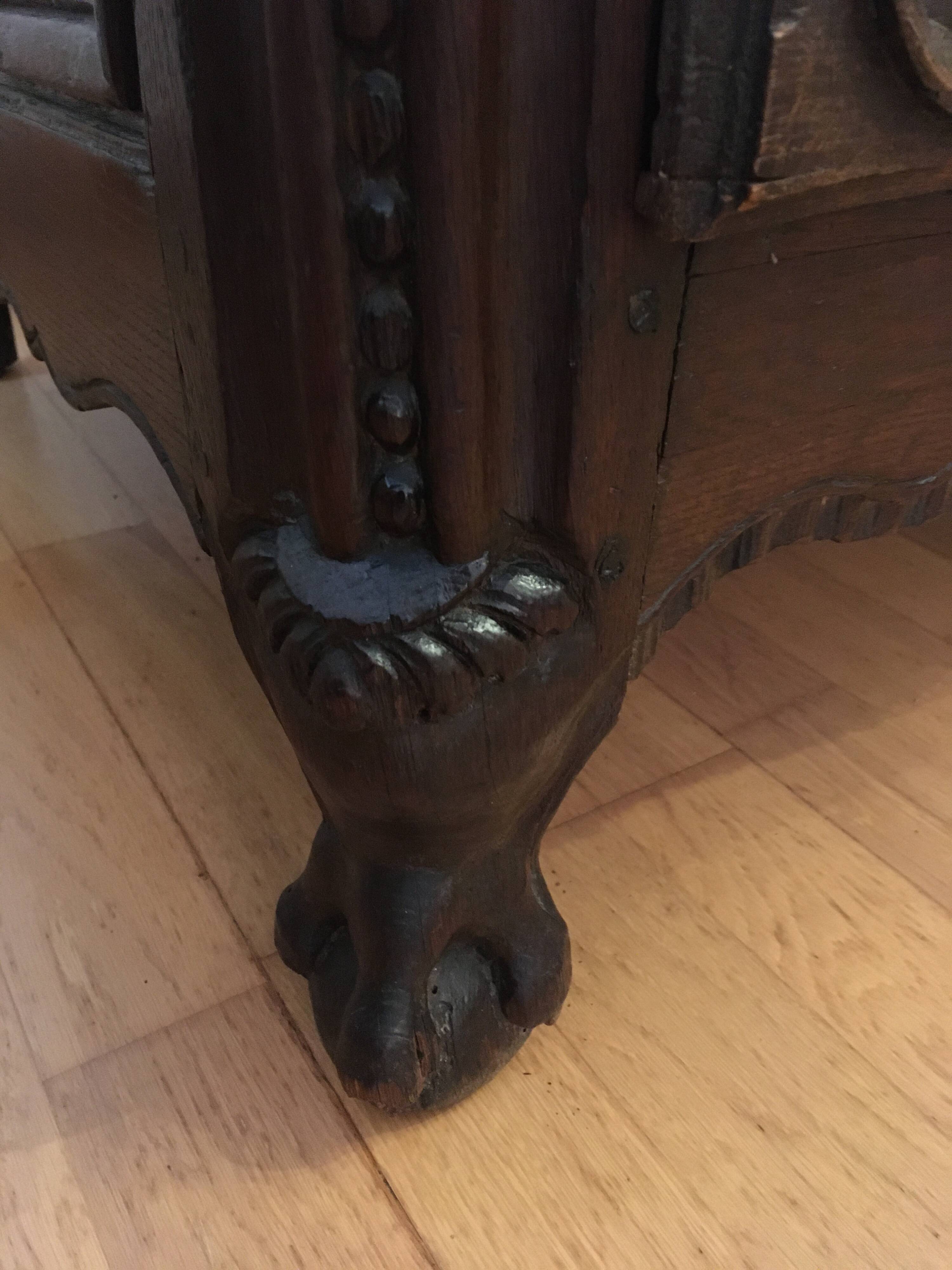 18th century Louis XV style crossbow chest of drawers