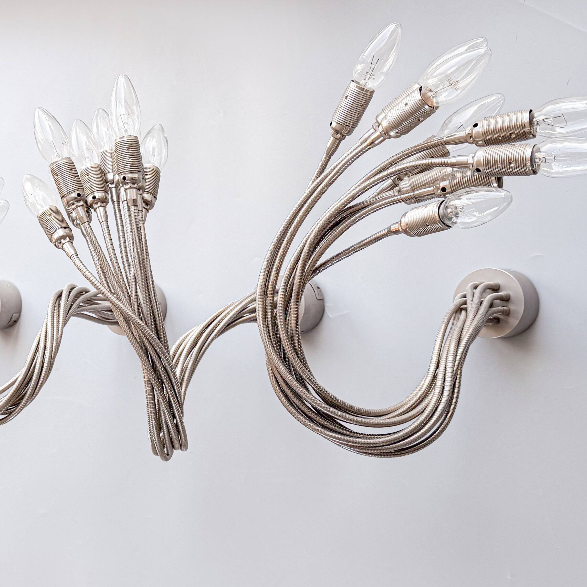 Set of 4 Catellani & Smith wall lamps, Italy, 1999