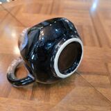 Glazed stoneware jug with spout – Decorative ceramics, France, 1970s