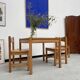 Table pin et chaises « hongisto » Ilmari Tapiovaara
