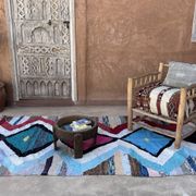 Tapis Marocain coloré - 146 x 272 cm