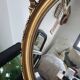 Louis XVI oval mirror with love knot and ribbon