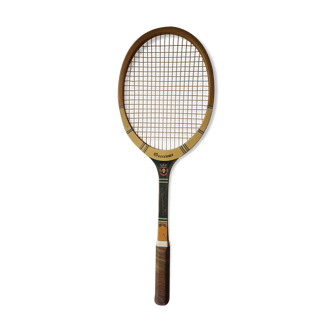 Raquette de tennis Gauthier période 70 "modèle déposé"