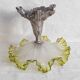 Glass bowl and Art Nouveau regulator