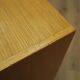 Ash veneer chest of drawers, Denmark, 1970s