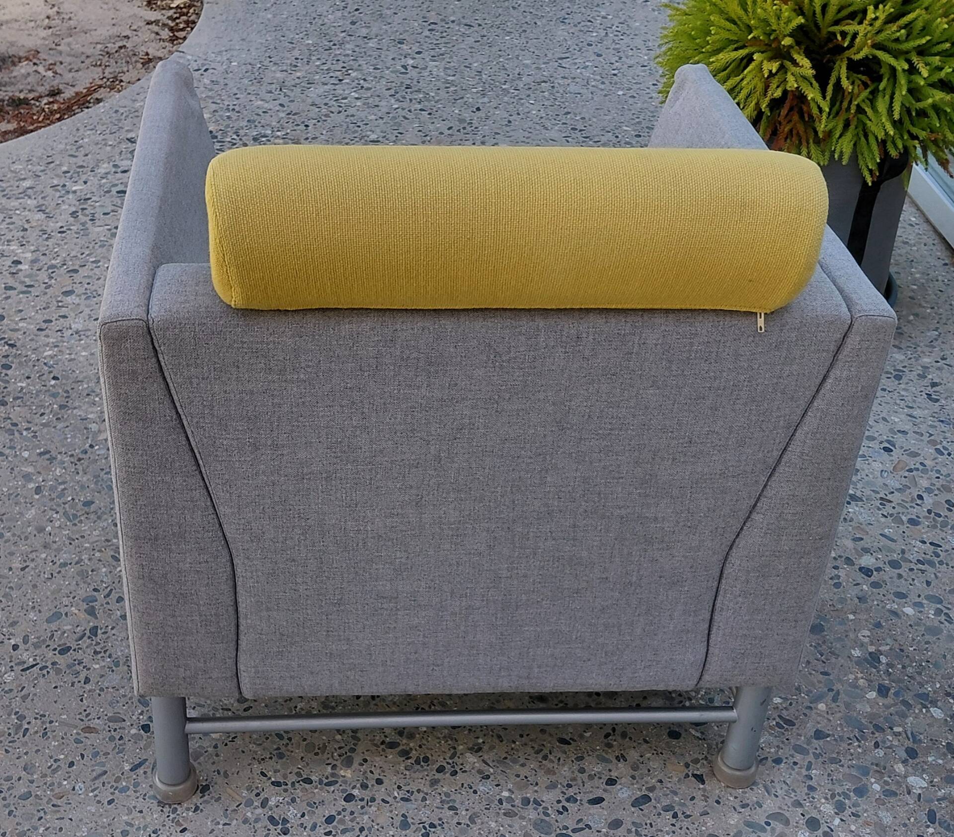 Pair of East Side armchairs by Ettore Sottsass for Knoll