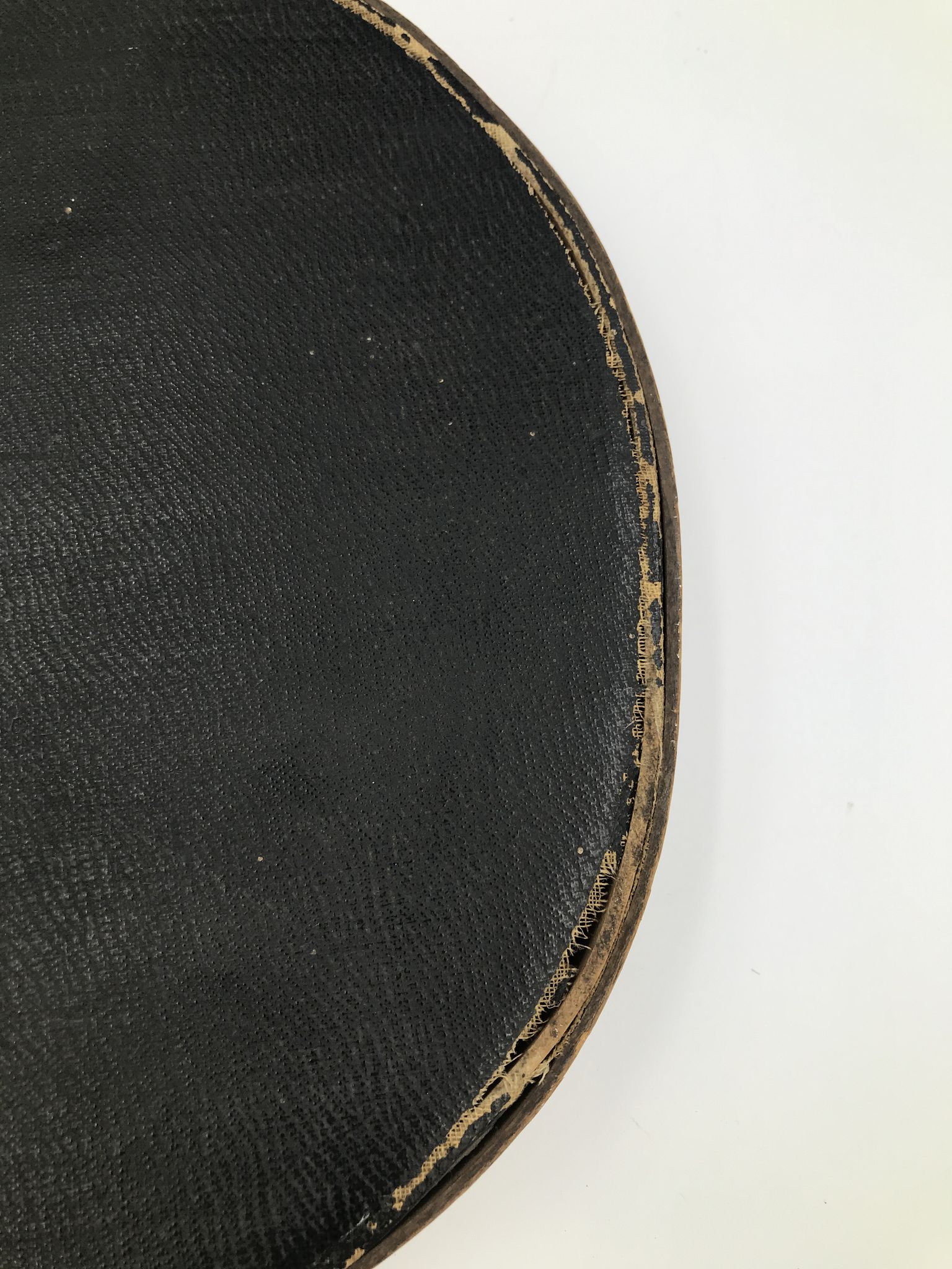 Vintage vintage wooden hat box 1850