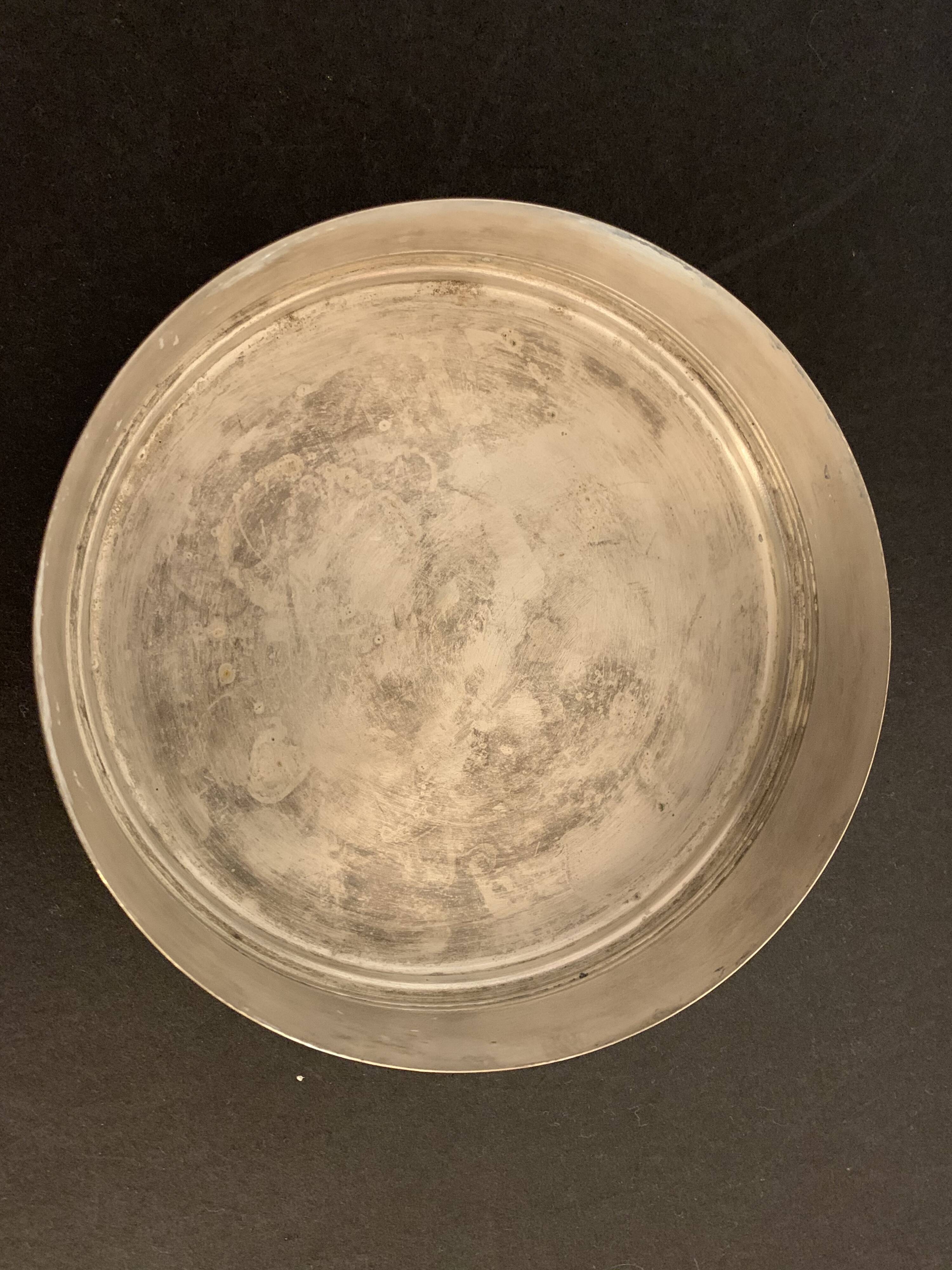 Christian Dior box with silver metal lid