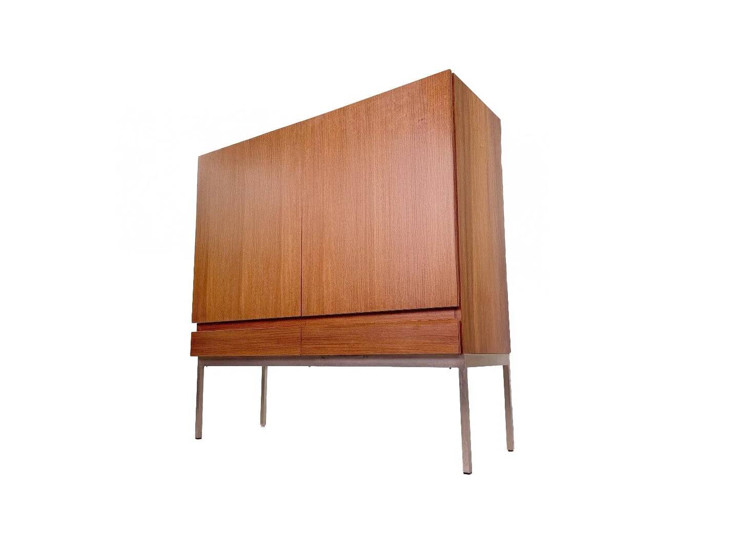Mid-century teak highboard S21 by Dieter Waeckerlin for Behr