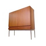 Mid-century teak highboard S21 by Dieter Waeckerlin for Behr