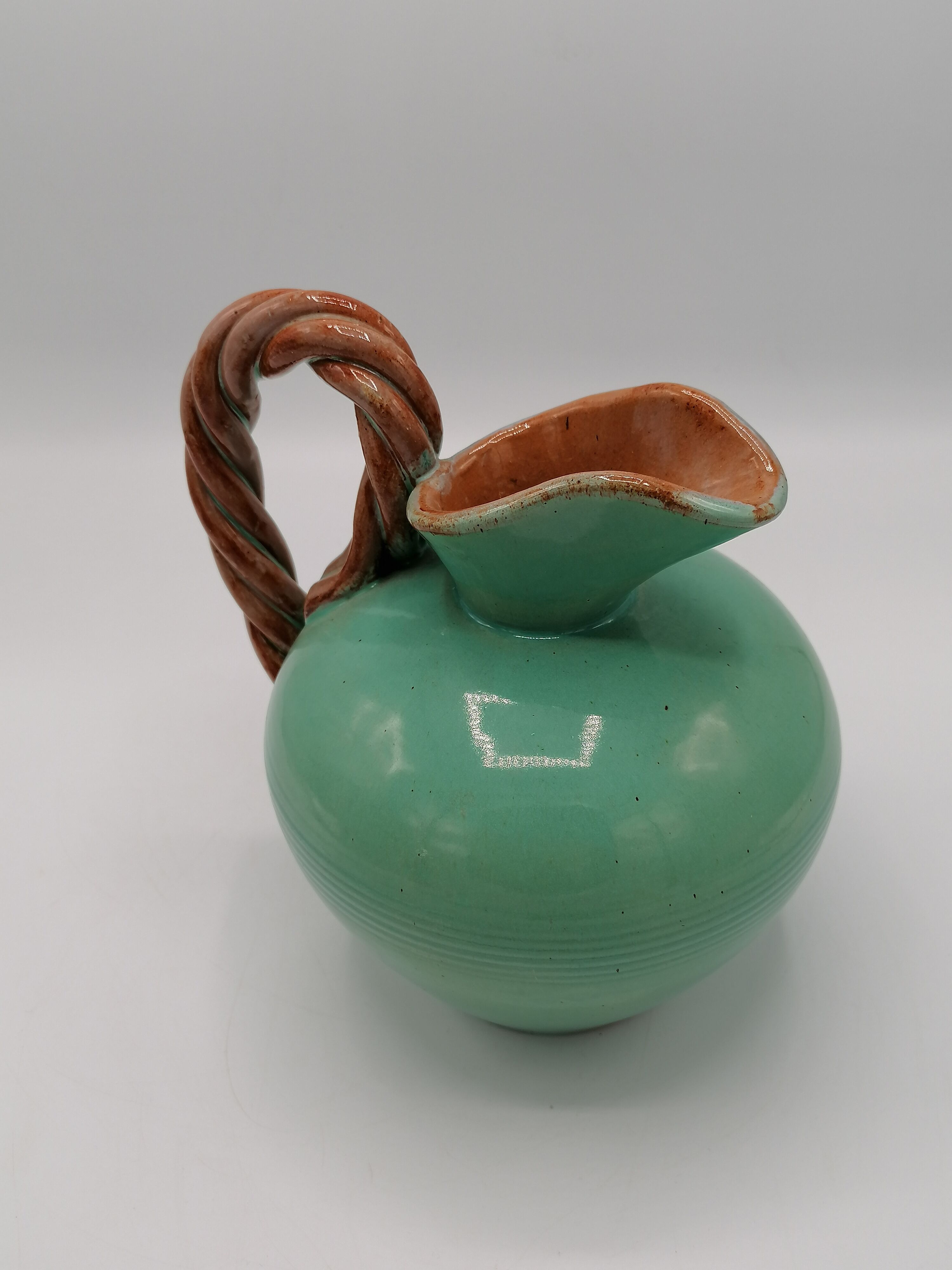 Alexander ceramic jug, Belgium 1950's