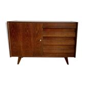 Vintage oak chest of drawers Jiri Jiroutek 1960