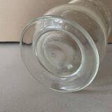 Biot bubble glass vase