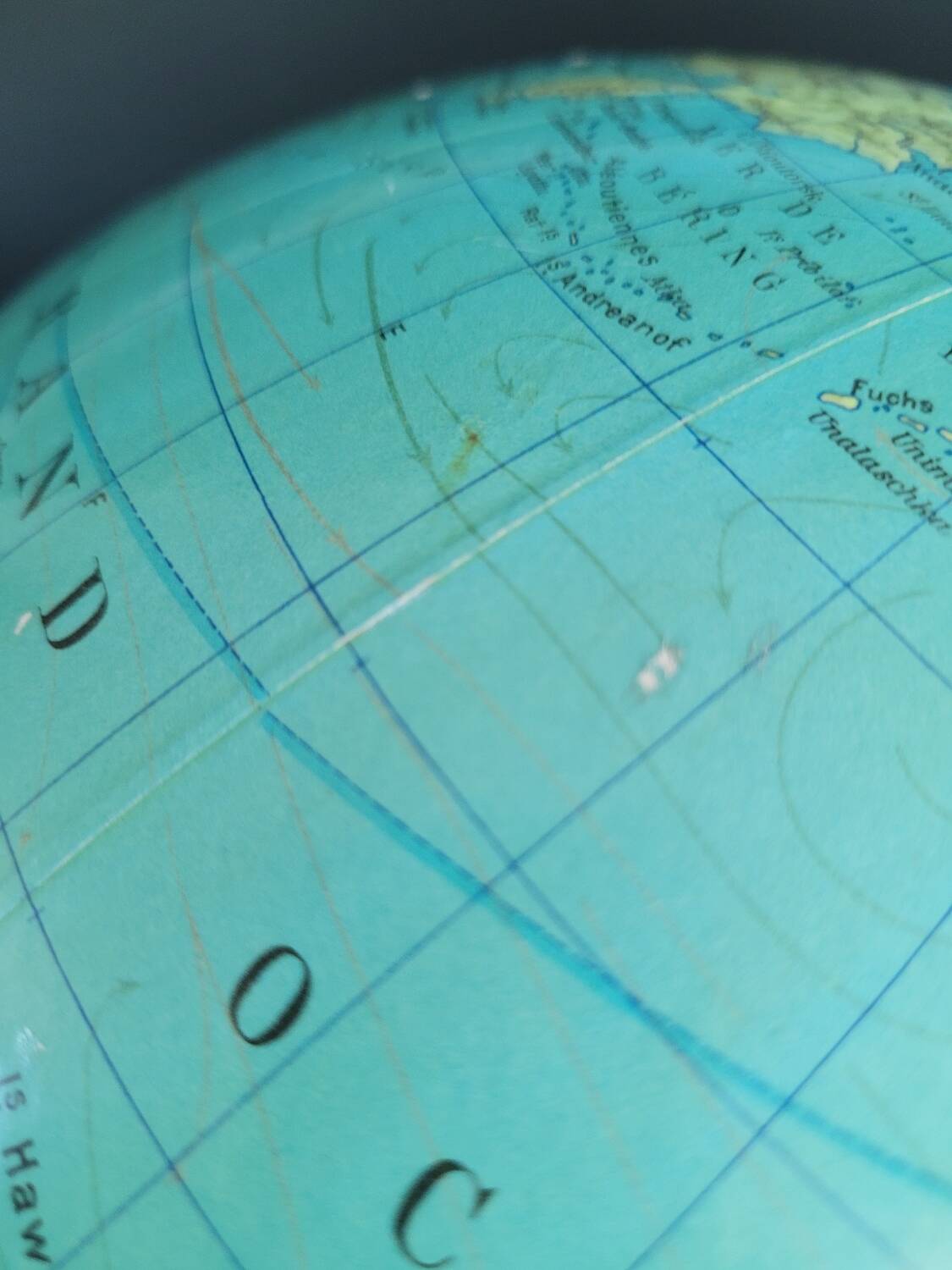 Columbus terrestrial globe, Columbus Verlag Paul Oestergaard KG