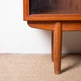 Bibliothèque, Vitrine, Danoise en Teck par Borge Mogensen pour Soborg Mobelfabrik 1960.