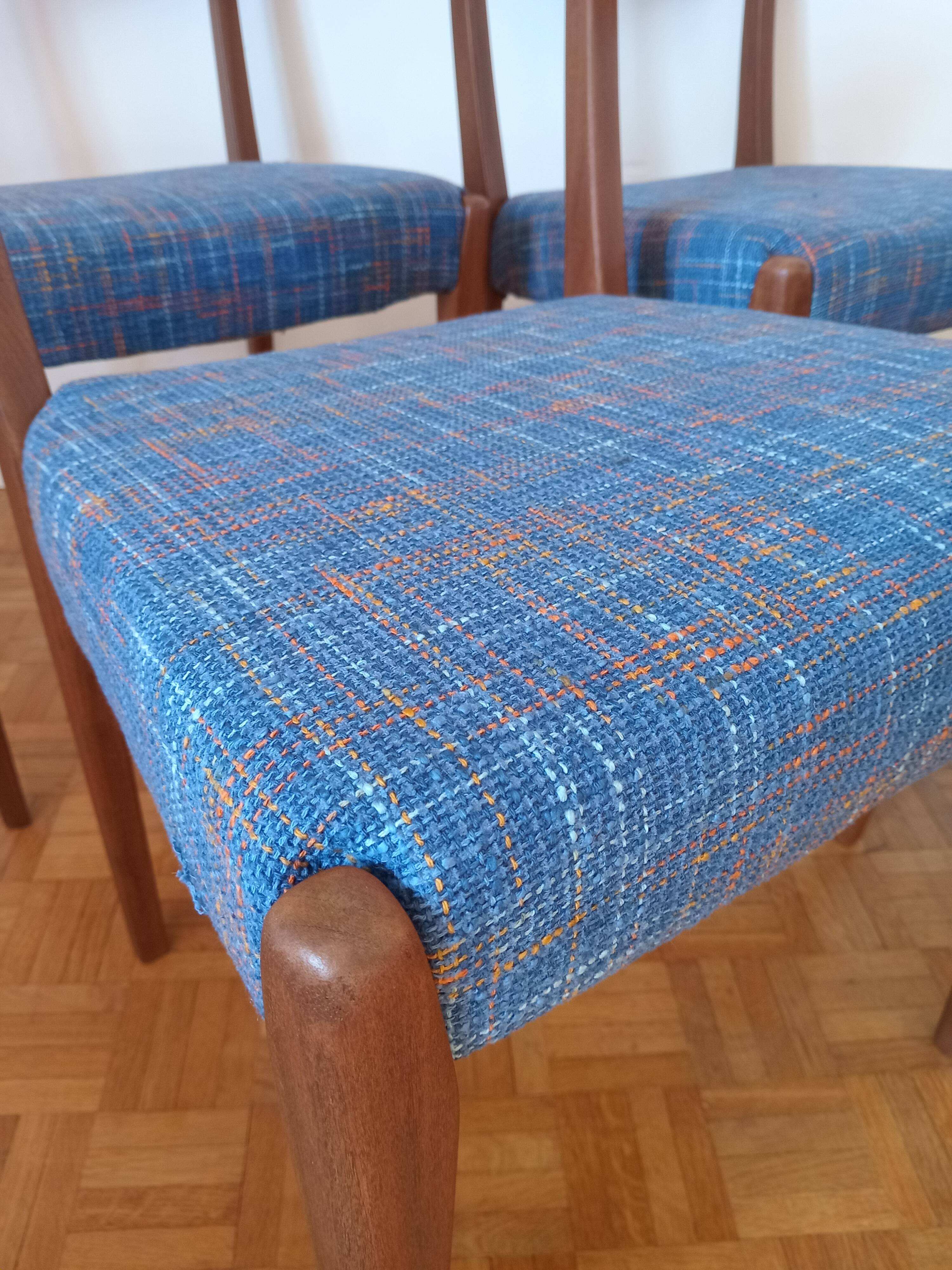 Swedish vintage teak chairs – PKaraborgs Mobelindustri AB TRIBO