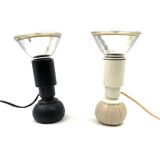 Set de 2 lampes de table modèle 600/C, de Gino Sarfatti, Arteluce Italie, 1966