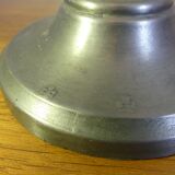 Pewter candle holder