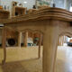 Rectangular dining room table