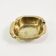 Art Deco brass ashtray, Germany, 1960s