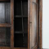Large English antique oak kitchen cabinet / dresser from the 18th century