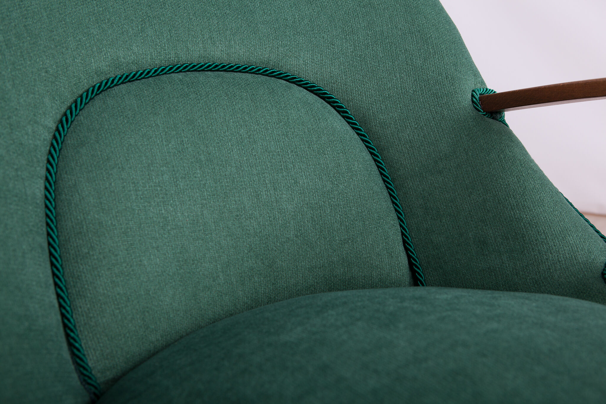 Model 345 Armchair by Janina Jędrychowicz & Konrad Racinowski for Poznan Furniture Factory, 1950s