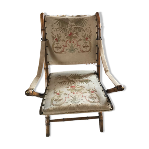 fauteuil en bambou