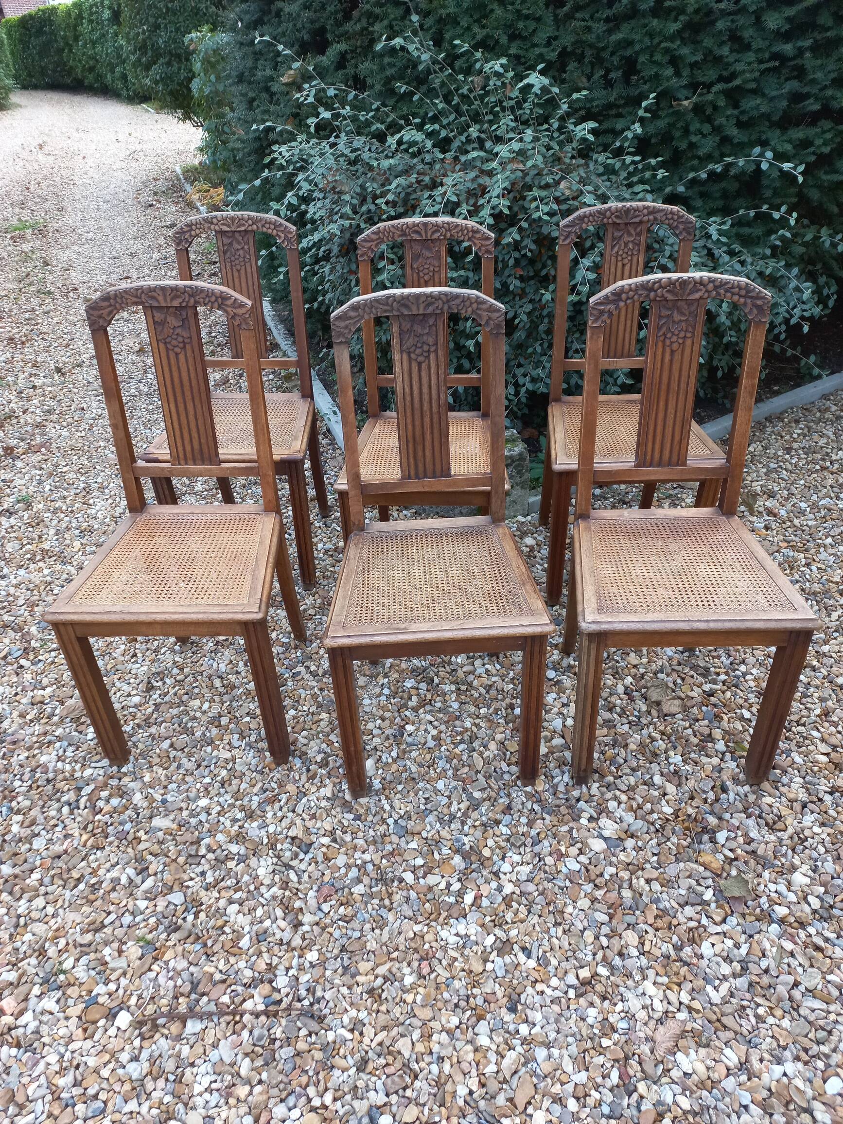 Chaises Art Déco 1930