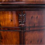 Biedermeier pillar chest of drawers, Northern Europe, around 1850.