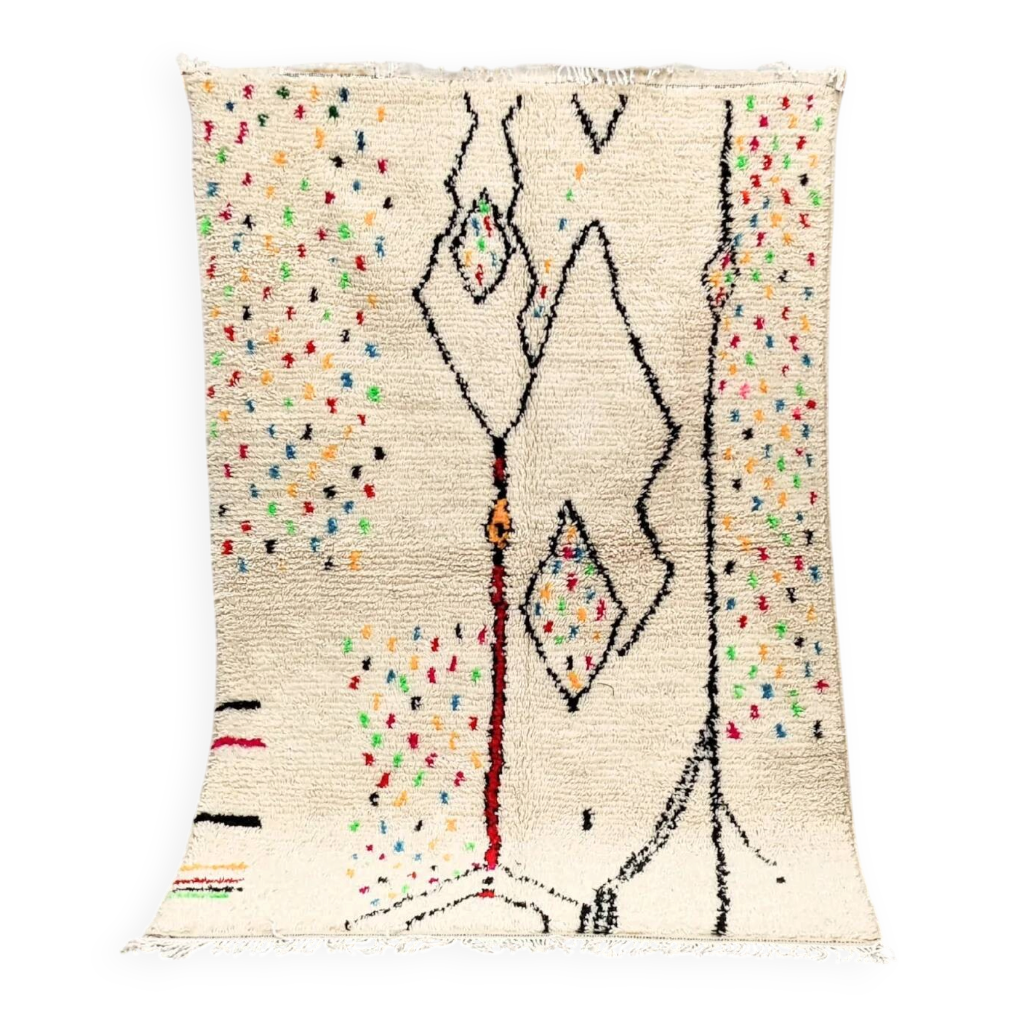 Handmade Azilal rug, 234 x 147 cm, AZD-