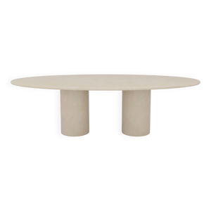 Table à manger texturée - main