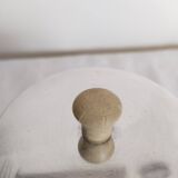 Jam pot, jam maker, sugar bowl, in crystal and silver metal