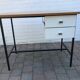 Bureau tiroirs blanc de Pierre Guariche édition Meurop  1960