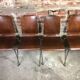 Vintage Scandinavian chairs in thermoformed wood 1970