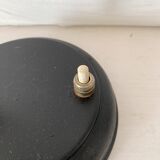 Vintage red and black articulated lamp