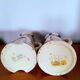 Pair of Polish ceramic candlesticks