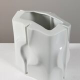 Vintage Op-art porcelain vase by Klaus Henning for Fürstenberg