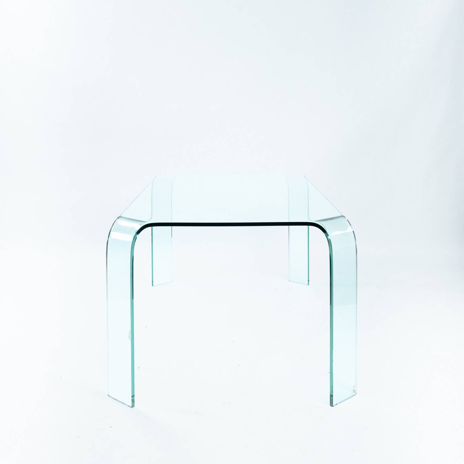 Table à manger en verre Fiam Italie