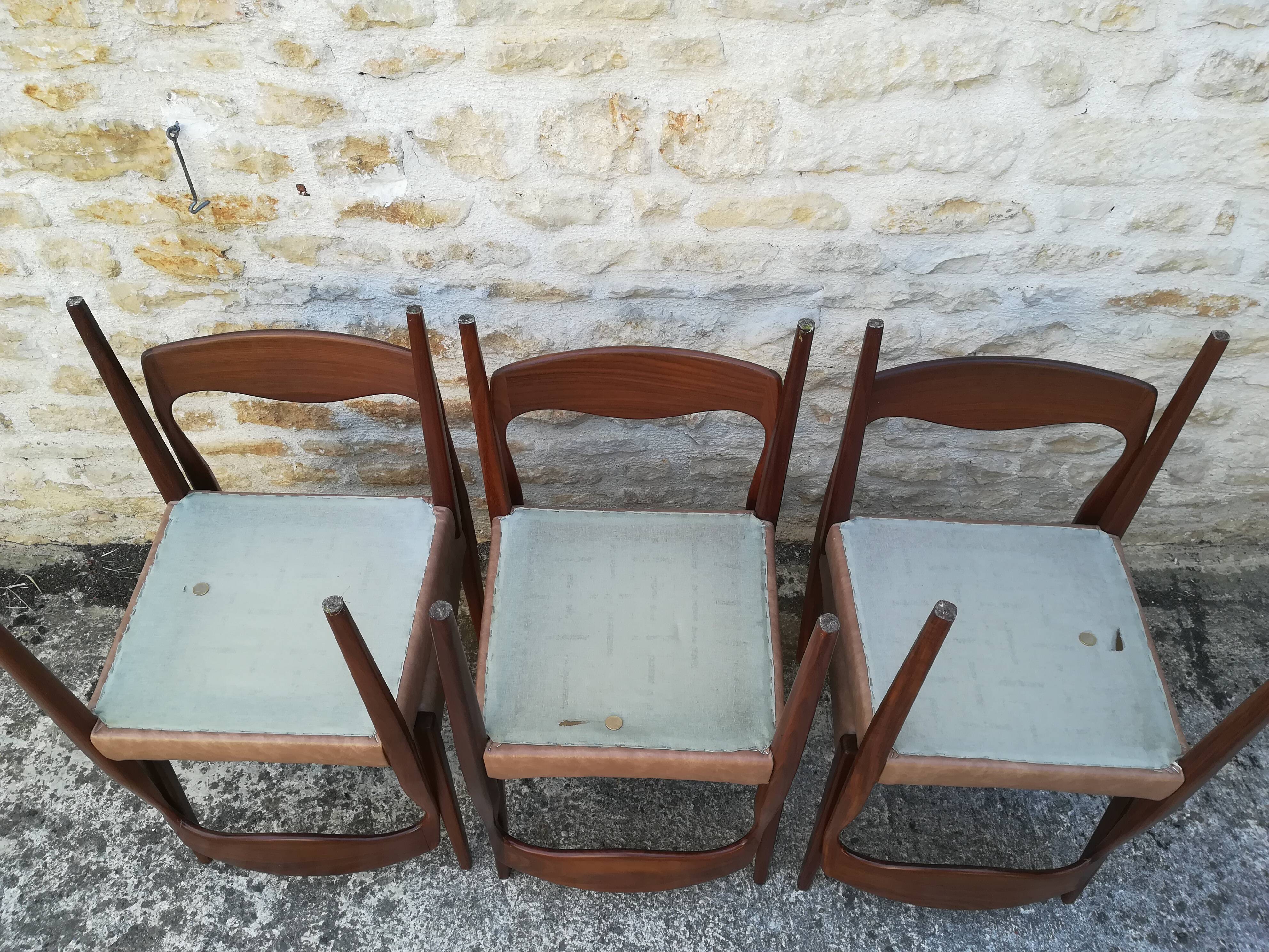 Scandinavian teak chairs