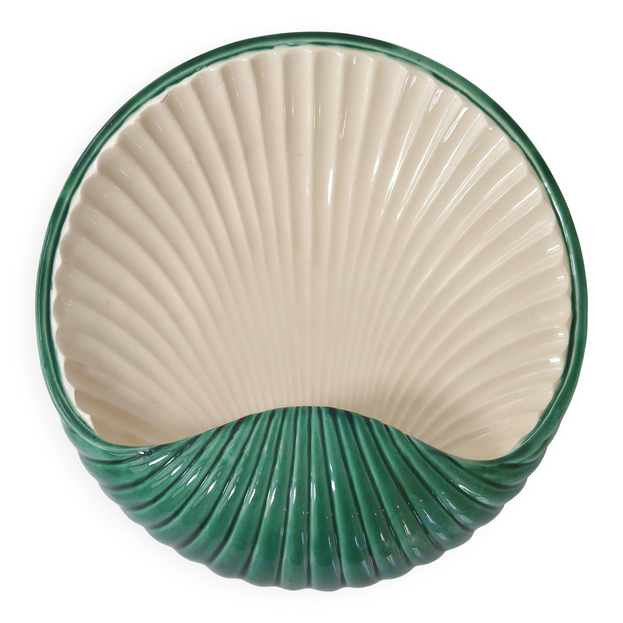 Vintage shell wall lamp 1960