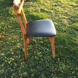 Series of 6 Scandinavian chairs