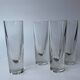 4 vintage Bullett glasses Carlo Moretti, Italy 1980