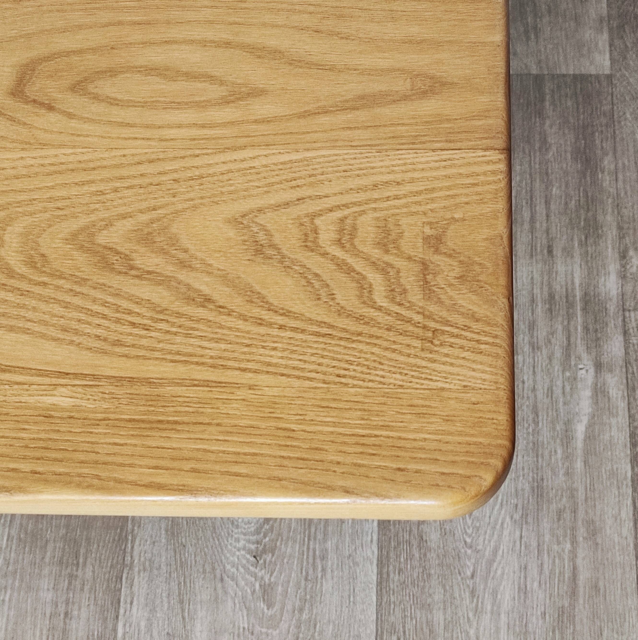 Elm coffee table, 1980