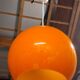 Vintage orange pendant light 1970