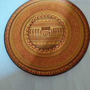 Assiette plate murale