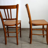 Pair of vintage bistro chairs